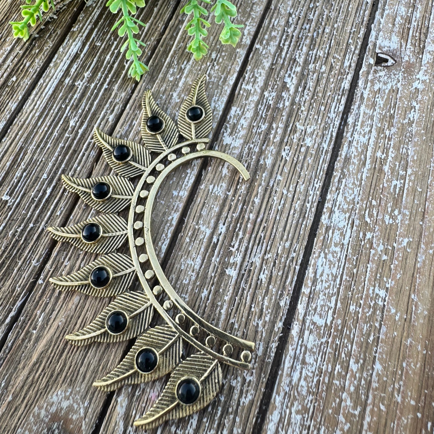 EarCuff Black Onyx