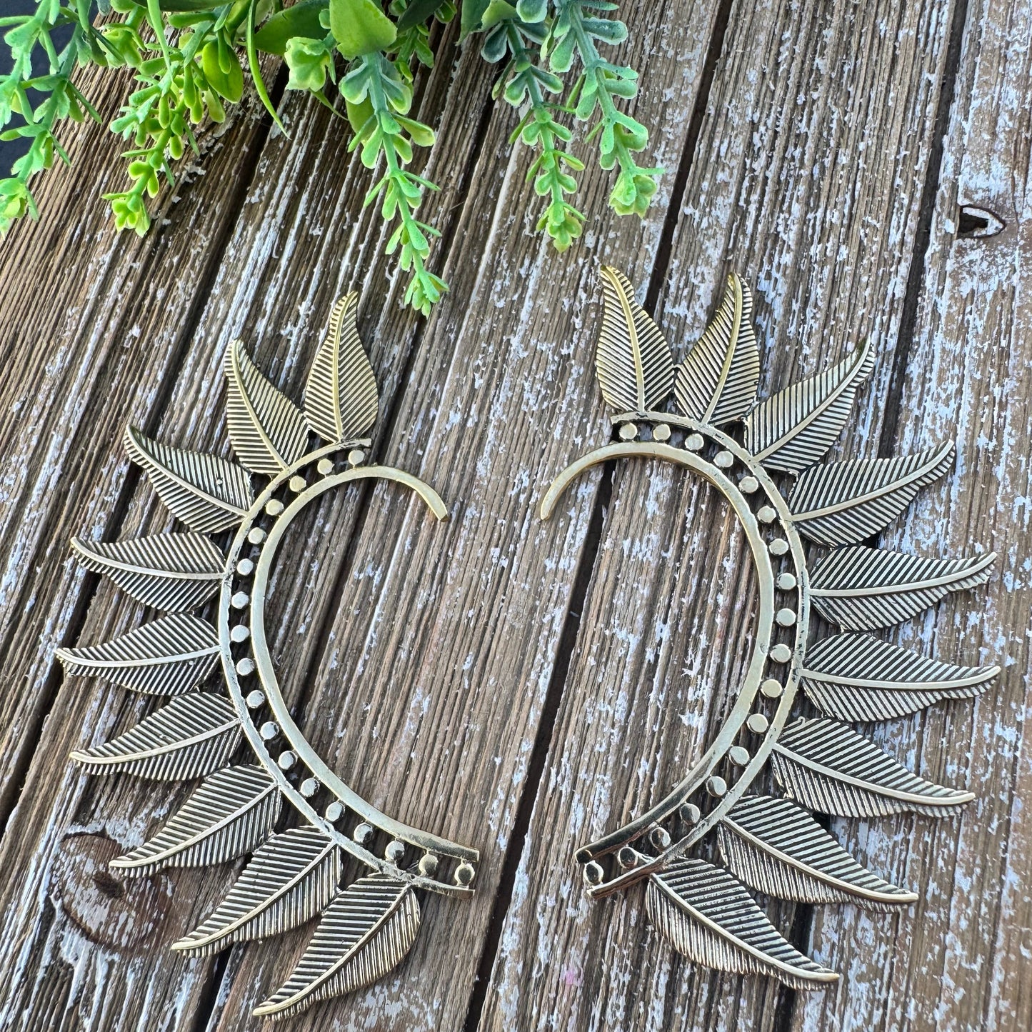 EarCuff Elm Leaf
