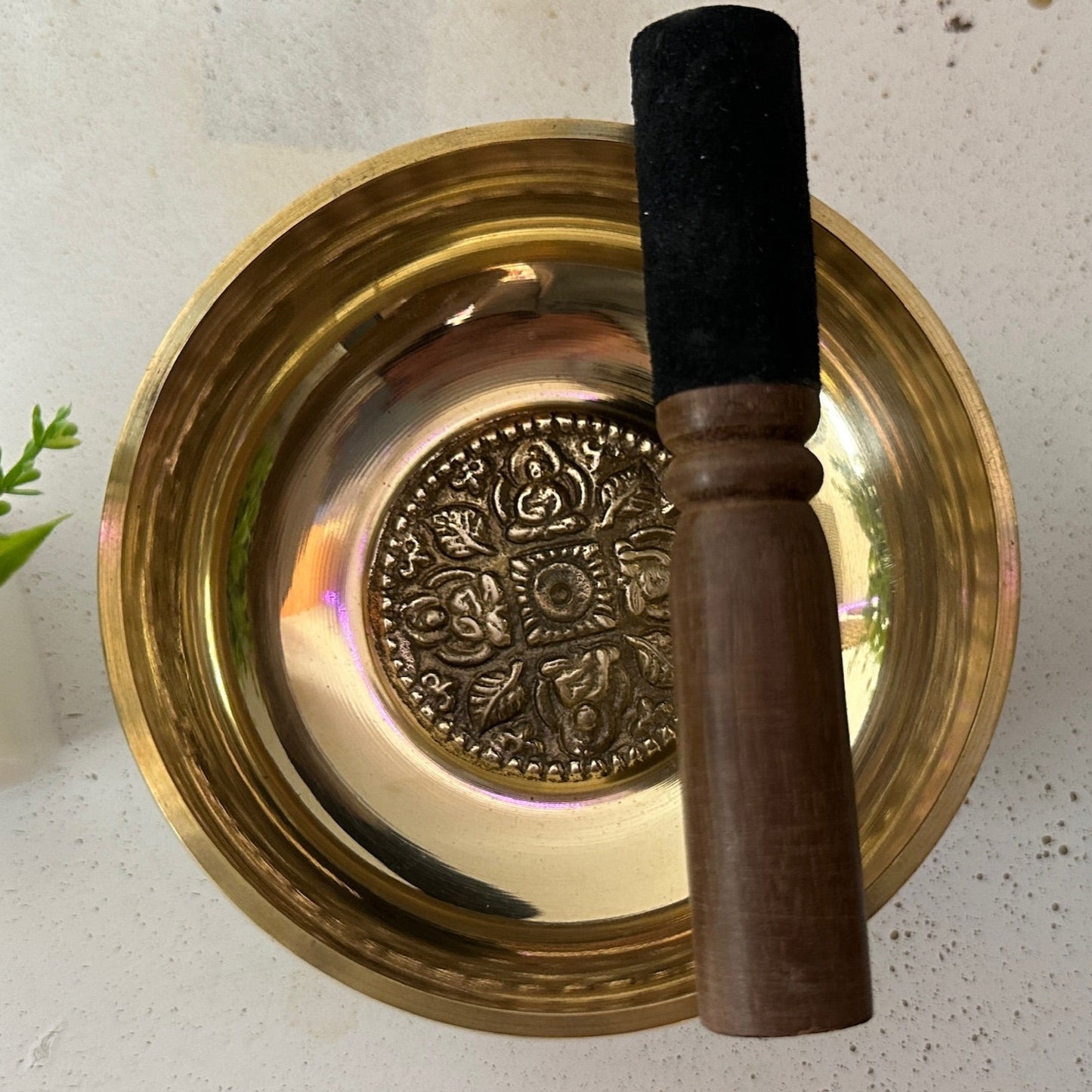 Plain Dice Singing Bowl