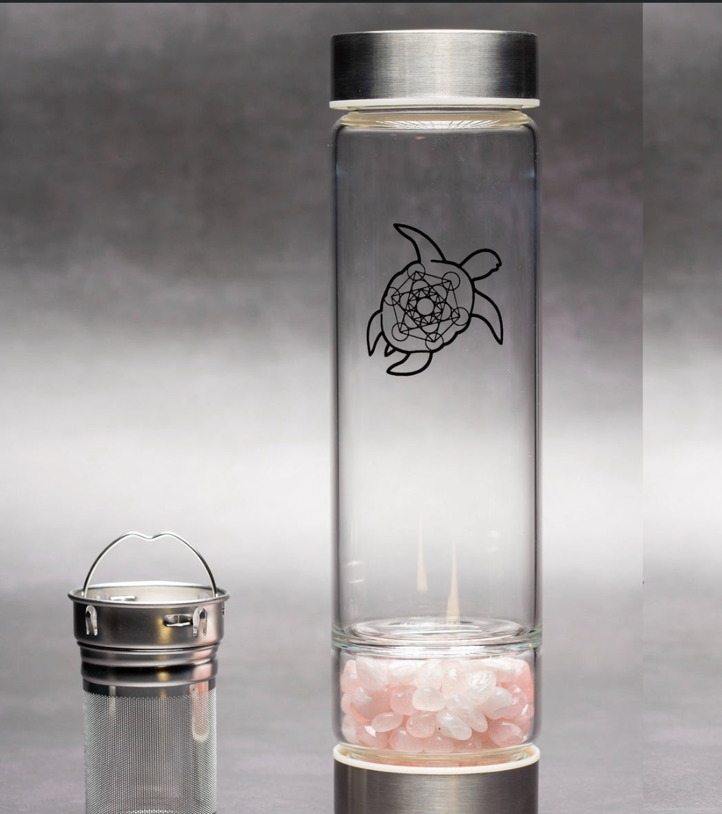 Energizing Glass Bottle
