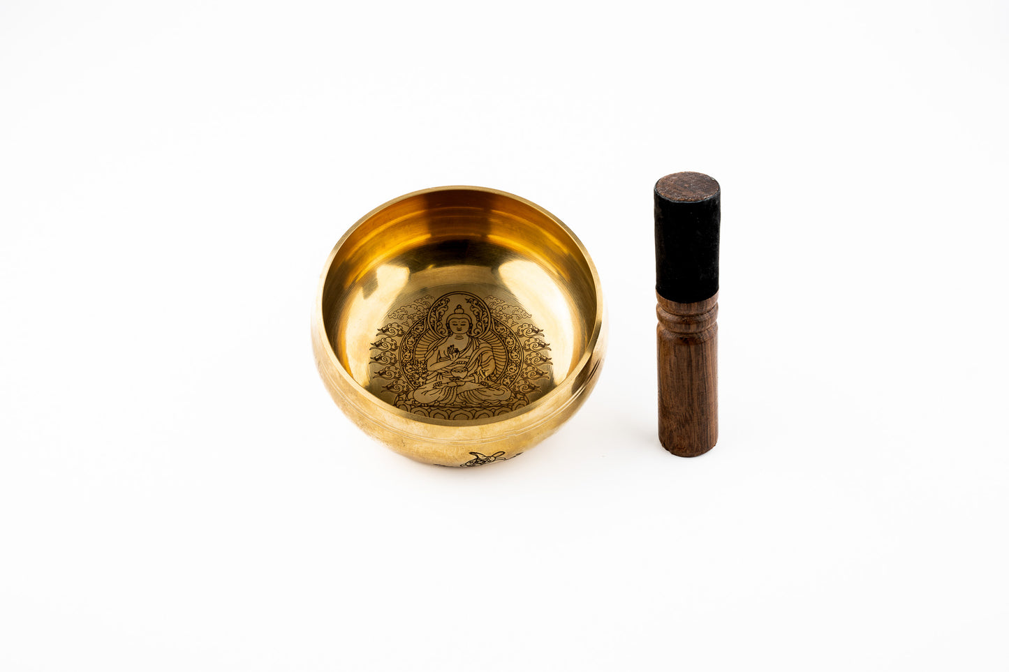 Buddha Craved Singing Bowl