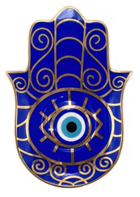 Hamsa Ceramic Jewelry Plates 008