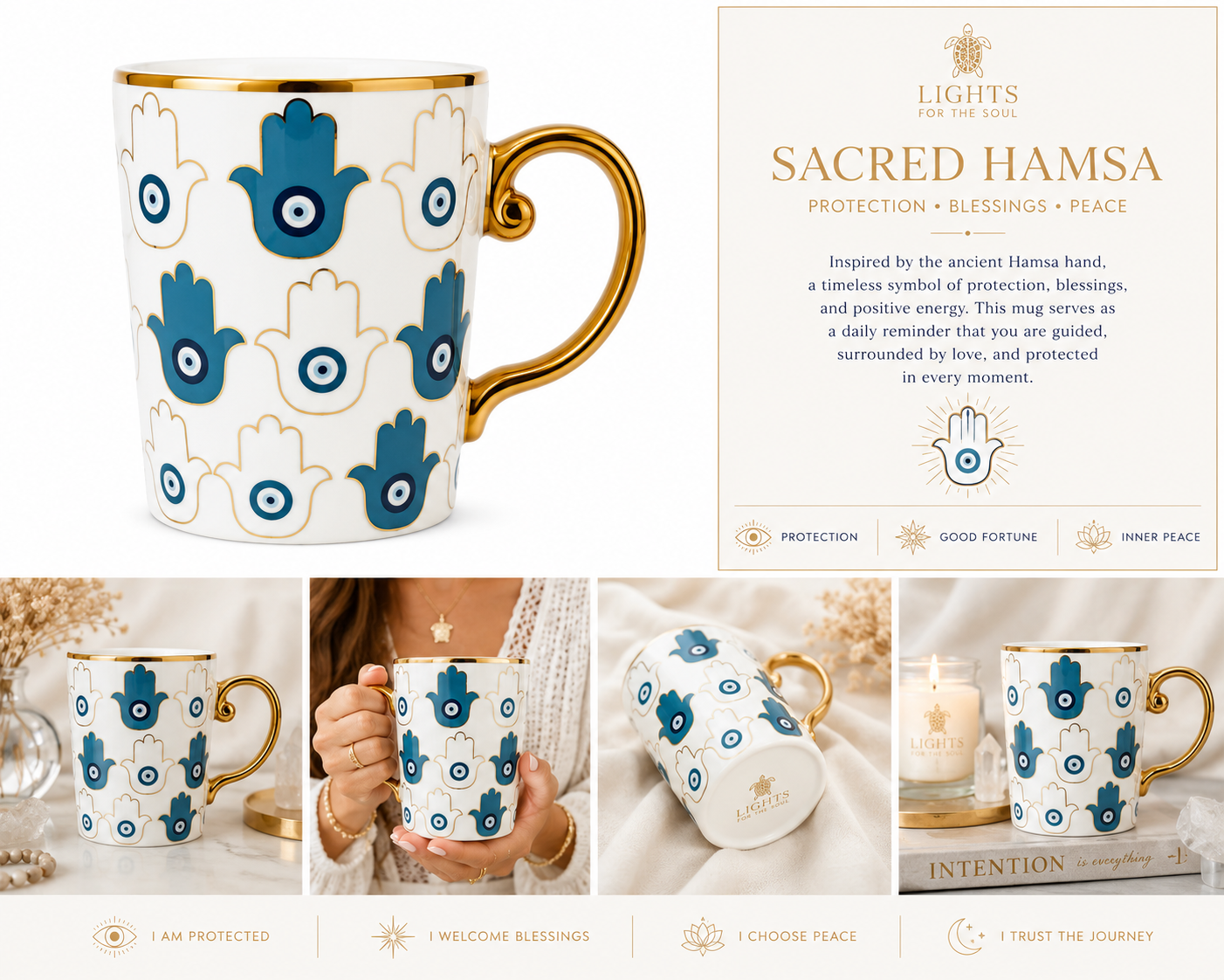 Sacred Hamsa Mug