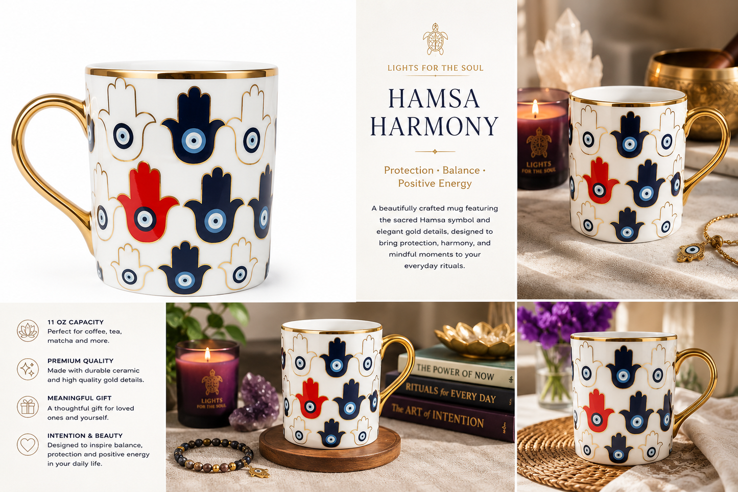 Hamsa Harmony Mug