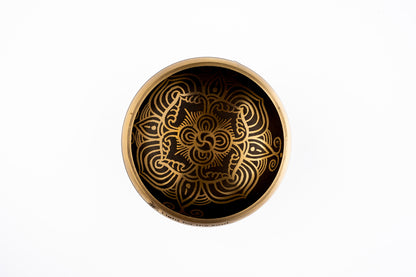 Mandalas Spiral Singing Bowl