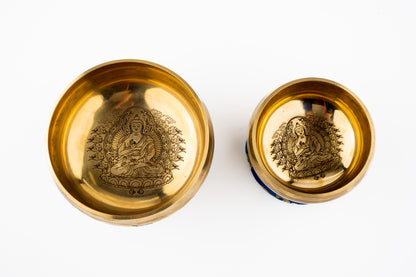 Buddha Craved Singing Bowl