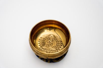 Buddha Craved Singing Bowl