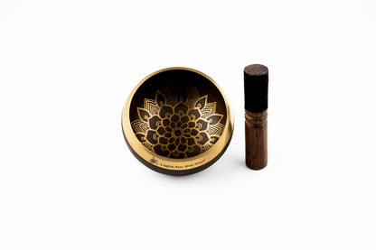 Mandalas Spiral Singing Bowl