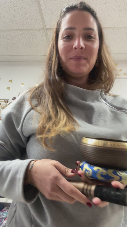 Mandalas Spiral Singing Bowl